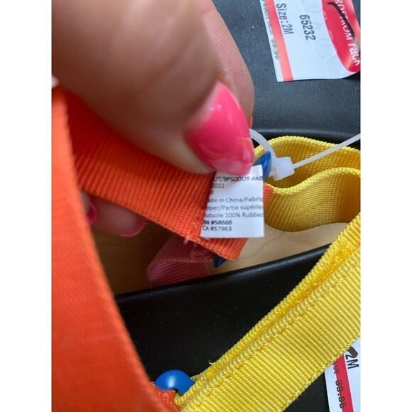 BP BNWT girls multicolor sandals NEW - Picture 4 of 5